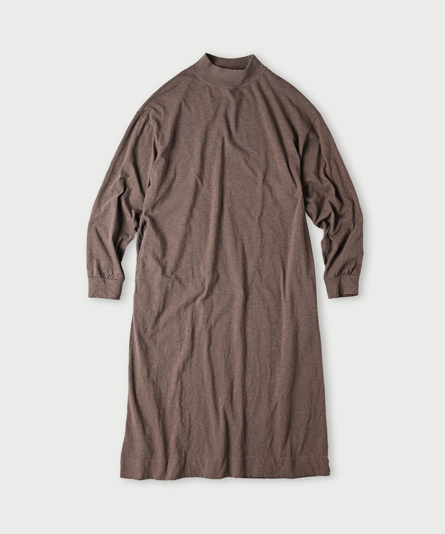 【フォーティファイブ アール/45R】の天竺のヨックネック45星ドレス インテリア・キッズ・メンズ・レディースファッション・服の通販 founy(ファニー) 　ファッション　Fashion　レディースファッション　Fashion for Women　ワンピース　Dresses　フォーマル・パーティードレス・結婚式用ドレス　Elegant & Casual Dresses　なめらか　Smooth, Silky Texture　ドレス　Dress, One-Piece　エレガント 上品　Elegant　茶|ID: prp329100004809663 ipo3291000000034906361