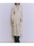 【リリーブラウン/Lily Brown】の2wayボウタイプリーツワンピース 人気、トレンドファッション・服の通販 founy(ファニー) ファッション Fashion レディースファッション Fashion for Women ワンピース Dresses クラシカル Classical, Vintage-Inspired サテン Satin, Glossy Fabric スマート Smart, Elegant ドット Polka Dot, Dot Pattern フェミニン Feminine, Girly プリント Print, Printed Pattern プリーツ Pleats, Pleated リボン Ribbon, Bow エレガント 上品 Elegant thumbnail DOT[934]|ID: prp329100004809664 ipo3291000000034906369