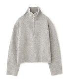 【ビアンカ/BIANCA】の【@BAILA掲載】【ネック変化で着回し抜群】ジップアップニットプルオーバー グレー|ID: prp329100004809670 ipo3291000000034906430