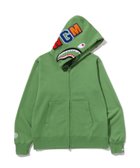 【ア ベイシング エイプ/A BATHING APE】のSHARK FULL ZIP HOODIE 人気、トレンドファッション・服の通販 founy(ファニー) ファッション Fashion レディースファッション Fashion for Women グラフィック Graphic, Graphic Design モチーフ Motif, Design Theme thumbnail GREEN|ID: prp329100004809679 ipo3291000000034906508
