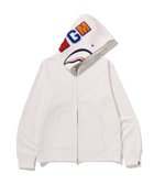 【ア ベイシング エイプ/A BATHING APE】のSHARK FULL ZIP HOODIE 人気、トレンドファッション・服の通販 founy(ファニー) ファッション Fashion レディースファッション Fashion for Women グラフィック Graphic, Graphic Design モチーフ Motif, Design Theme thumbnail IVORY|ID: prp329100004809679 ipo3291000000034906509
