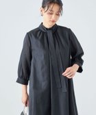 【シップス フォー ウィメン/SHIPS】の【SHIPS別注】kaene 2WAY ボウタイ ロング ワンピース(セレモニー対応可) 人気、トレンドファッション・服の通販 founy(ファニー) ファッション Fashion レディースファッション Fashion for Women ワンピース Dresses オレンジ Orange カフス Cuff Design シャンブレー Chambray, Denim-Like Fabric トレンド Trend, Trending Now ドレス Dress, One-Piece パイピング Piping, Trim Design パーティ Party, Party Style フロント Front, Front Design 別注 Limited Edition, Custom Order リボン Ribbon, Bow リラックス Relax, Relaxed Fit ロング Long, Long-Length おすすめ Recommended / Our Picks エレガント 上品 Elegant セレモニー Ceremony 結婚式 Wedding thumbnail ブラック|ID: prp329100004809682 ipo3291000000034906546