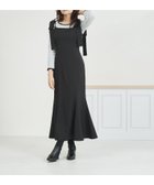 【ミッシュマッシュ/MISCH MASCH】のMM557413 バックレースアップキャミワンピース 人気、トレンドファッション・服の通販 founy(ファニー) ファッション Fashion レディースファッション Fashion for Women ワンピース Dresses キャミソールワンピース Camisole Dresses 2025年 2025 2025-2026秋冬・A/W Autumn/Winter 2025–26 AW25–26 シャーリング Shirring, Ruched シンプル Simple, Minimal フィット Fit, Slim Fit ポケット Pocket, Pocket Detail ラップ Wrap, Wrap Design リボン Ribbon, Bow レース Lace, Lace Fabric エレガント 上品 Elegant A/W・秋冬 Autumn/Winter ビジネス 仕事 通勤 Business / Work / Commuting thumbnail ブラック|ID: prp329100004809683 ipo3291000000034906550