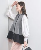 【ユナイテッドアローズ/UNITED ARROWS】のP リボンブローチ ニットベスト BLACK|ID: prp329100004809723 ipo3291000000035021980