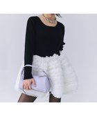 【エイミーイストワール/eimy istoire】のボリュームチュールフリルニットワンピース BLACK|ID: prp329100004809736 ipo3291000000034906988