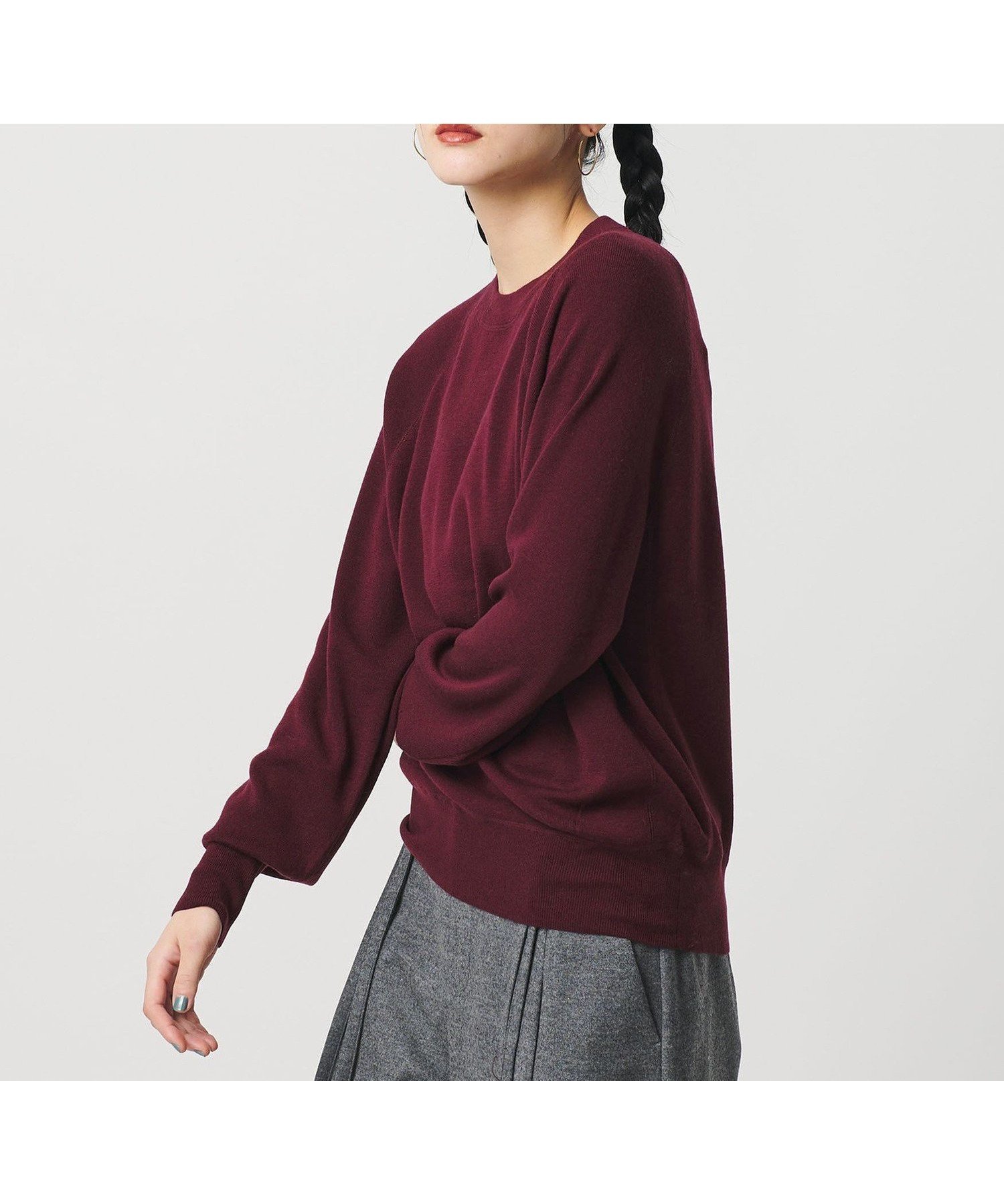 【ビューティ&ユース ユナイテッドアローズ/BEAUTY&YOUTH / UNITED ARROWS】のウールフルニードル クルーネックプルオーバー インテリア・キッズ・メンズ・レディースファッション・服の通販 founy(ファニー) 　ファッション　Fashion　レディースファッション　Fashion for Women　トップス・カットソー　Cut & Sew Tops　カジュアルプルオーバー・ニットトップス　Pullovers & Knit Tops / Casual Pullovers　インナー　Innerwear　コレクション　Collection, Seasonal Line　シンプル　Simple, Minimal　スリーブ　Sleeve, Long Sleeve / Short Sleeve　ボトム　Bottoms, Lower Wear　リラックス　Relax, Relaxed Fit　おすすめ　Recommended / Our Picks　WINE|ID: prp329100004809738 ipo3291000000034907059