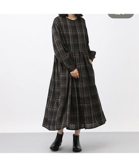 【スタディオ クリップ/studio CLIP】の《natural by clip》TRWチェック前開きワンピース プチサイズあり 人気、トレンドファッション・服の通販 founy(ファニー) ファッション Fashion レディースファッション Fashion for Women ワンピース Dresses おすすめ Recommended / Our Picks ギャザー Gathered, Ruffled スウェット / スエット Sweatshirt, Sweatwear チェック Check, Plaid, Tartan ベスト Vest, Waistcoat 秋 Autumn A/W・秋冬 Autumn/Winter |ID:prp329100004809739