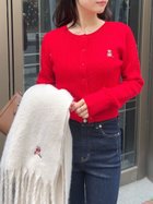【スナイデル/SNIDEL】のリボンベアニットカーディガン 人気、トレンドファッション・服の通販 founy(ファニー) ファッション Fashion レディースファッション Fashion for Women トップス・カットソー Cut & Sew Tops ニット Knit Tops & Sweaters カーディガン・羽織り Layered Style Cardigans カーディガン Cardigan, Knitwear クラシカル Classical, Vintage-Inspired スキッパー Skipper, Open Collar ストレート Straight, Straight Cut スマート Smart, Elegant ツイード Twill, Twill Weave ブルゾン Blouson, Bomber Jacket ベーシック Basic, Essential マフラー Scarf, Muffler おすすめ Recommended / Our Picks エレガント 上品 Elegant thumbnail RED[046]|ID: prp329100004809744 ipo3291000000034907115