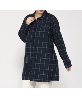 【クロコダイル/CROCODILE】のチェック柄 チュニック 人気、トレンドファッション・服の通販 founy(ファニー) ファッション Fashion レディースファッション Fashion for Women トップス・カットソー Cut & Sew Tops チェック Check, Plaid, Tartan チュニック Tunic, Long Top レギュラー Regular, Standard Fit 長袖 Long Sleeve, Full Sleeve |ID:prp329100004809748