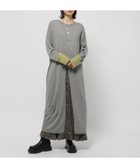 【ニコアンド/niko and】の2WAYセンタースリットワンピース 人気、トレンドファッション・服の通販 founy(ファニー) ファッション Fashion レディースファッション Fashion for Women ワンピース Dresses おすすめ Recommended / Our Picks アクセサリー Fashion Accessories アクリル Acrylic Material イエロー Yellow オレンジ Orange シアー Sheer, See-Through スリット Slit, Slit Detail センター Center, Center Line ロング Long, Long-Length 軽量 Lightweight, Ultra Light thumbnail グレーイエロースリーブ|ID: prp329100004809750 ipo3291000000034907212