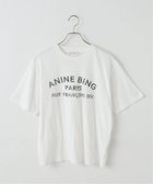 【プラージュ/Plage】のANINE BING / アニービン COHEN TEE PARIS STENCIL - Tシャツ 人気、トレンドファッション・服の通販 founy(ファニー) ファッション Fashion レディースファッション Fashion for Women トップス・カットソー Cut & Sew Tops シャツ・ブラウス・オフィスカジュアル Elegant Blouses & Button-Ups ロングTシャツ・Tシャツ Longline T-Shirts & Tees アメリカン American Style シンプル Simple, Minimal 人気 Popular, Best Seller thumbnail ナチュラル|ID: prp329100004809771 ipo3291000000034907408