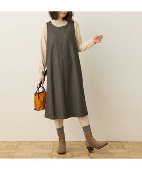 【デコイ/DECOY Since1981】の裏起毛ジャンスカ 人気、トレンドファッション・服の通販 founy(ファニー) ファッション Fashion レディースファッション Fashion for Women インナー Innerwear チェック Check, Plaid, Tartan ベーシック Basic, Essential ポケット Pocket, Pocket Detail 切替 Switching, Contrast Panel |ID:prp329100004809772