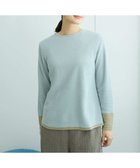 【ジャンニ ロ ジュディチェ/GIANNI LO GIUDICE】の洗える・日本製 コットンウェーブリバー配色カットソー 人気、トレンドファッション・服の通販 founy(ファニー) ファッション Fashion レディースファッション Fashion for Women トップス・カットソー Cut & Sew Tops カットソー・ベーシックTシャツ Cut-and-Sewn Tops / Stretch Tees & Basics アクリル Acrylic Material インナー Innerwear ウェーブ Wavy Pattern 春 Spring 洗える Machine Washable 秋 Autumn カットソー Cut and Sewn Top シンプル Simple, Minimal デニム Denim, Jeans Material 冬 Winter / This Winter おすすめ Recommended / Our Picks 日本製 Made In Japan 夏 Summer thumbnail ライトブルー|ID: prp329100004809780 ipo3291000000034907444