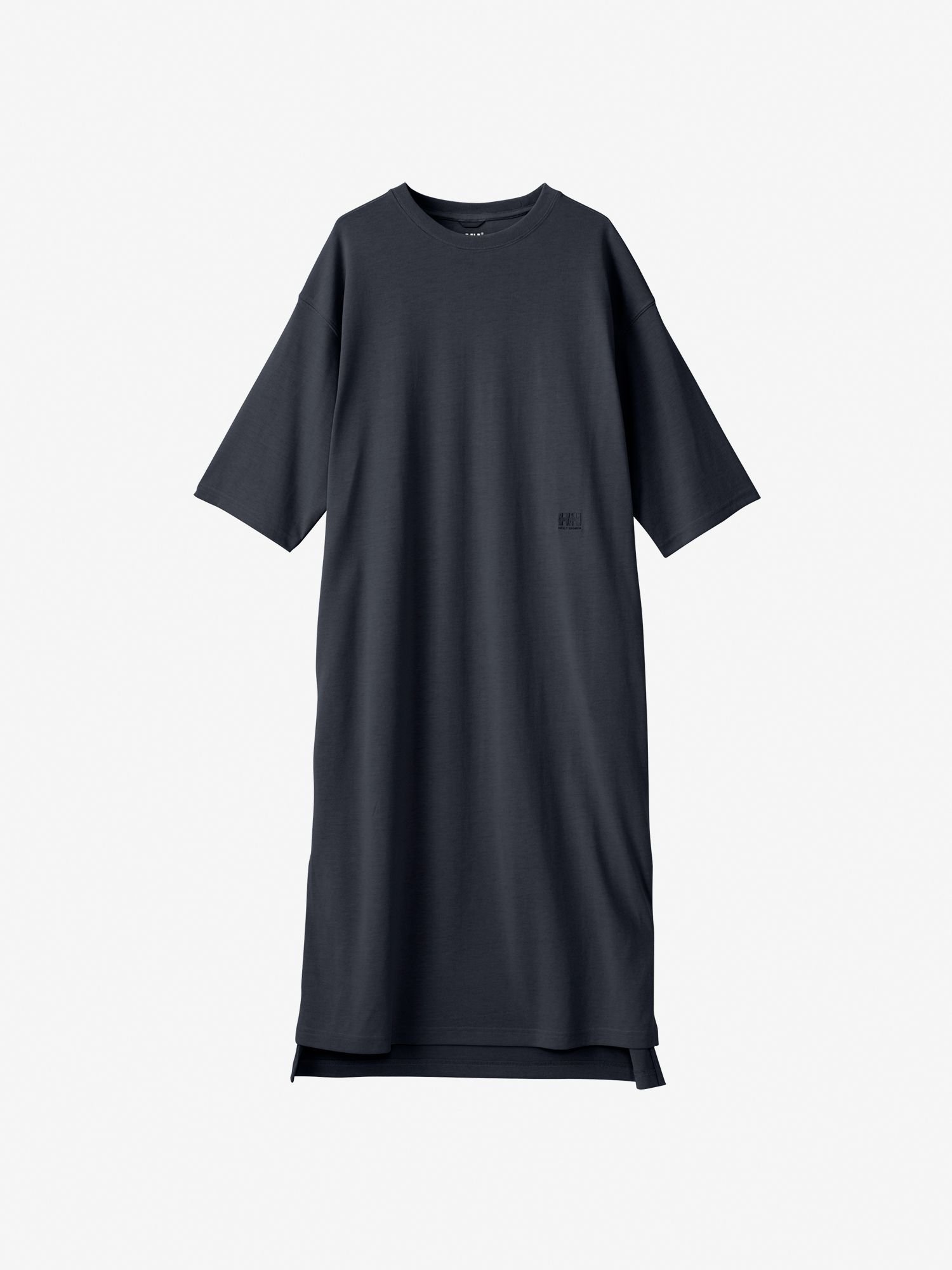 【ヘリーハンセン/HELLY HANSEN】の【公式】ショートスリーブワンポイントワンピース(レディース) インテリア・キッズ・メンズ・レディースファッション・服の通販 founy(ファニー) 　ファッション　Fashion　レディースファッション　Fashion for Women　ワンピース　Dresses　抗菌　Antibacterial, Bacteria-Resistant　スリット　Slit, Slit Detail　レギンス　Leggings, Stretch Pants　おすすめ　Recommended / Our Picks　ブラック|ID: prp329100004809782 ipo3291000000034907451