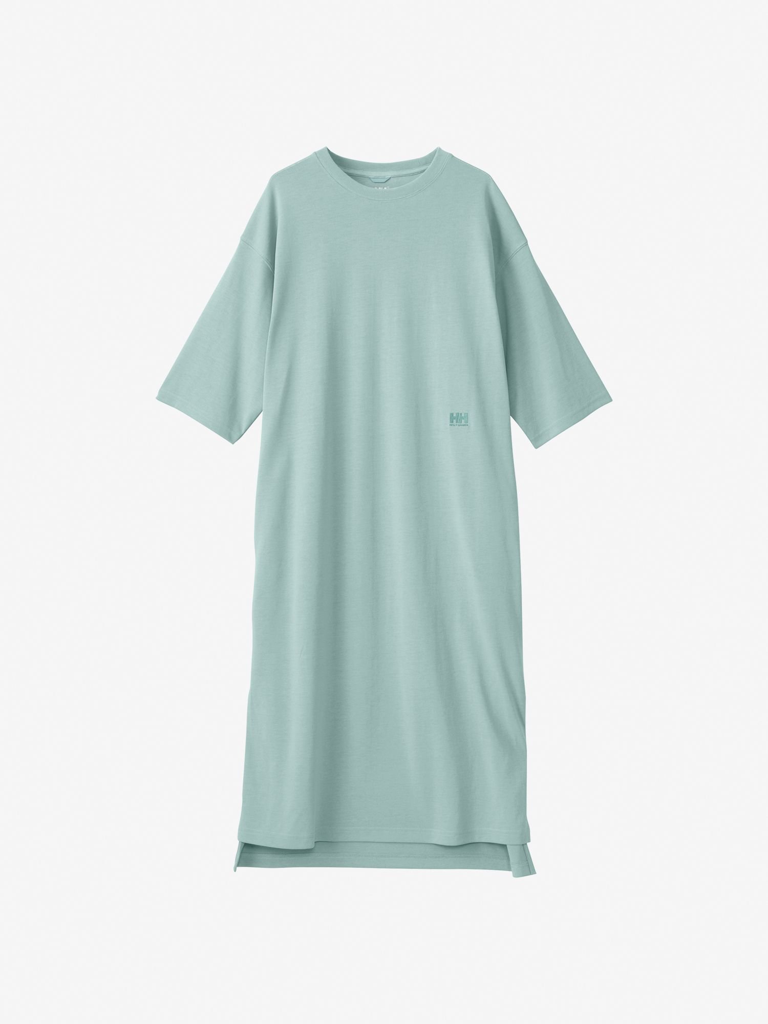 【ヘリーハンセン/HELLY HANSEN】の【公式】ショートスリーブワンポイントワンピース(レディース) インテリア・キッズ・メンズ・レディースファッション・服の通販 founy(ファニー) 　ファッション　Fashion　レディースファッション　Fashion for Women　ワンピース　Dresses　抗菌　Antibacterial, Bacteria-Resistant　スリット　Slit, Slit Detail　レギンス　Leggings, Stretch Pants　おすすめ　Recommended / Our Picks　ミスティグレー|ID: prp329100004809782 ipo3291000000034907453