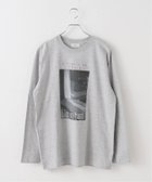 【イエナ/IENA】のIENA*Shimazaki Masahiro Photo Long T Tシャツ 人気、トレンドファッション・服の通販 founy(ファニー) ファッション Fashion レディースファッション Fashion for Women トップス・カットソー Cut & Sew Tops シャツ・ブラウス・オフィスカジュアル Elegant Blouses & Button-Ups ロングTシャツ・Tシャツ Longline T-Shirts & Tees プリント Print, Printed Pattern thumbnail グレーA|ID: prp329100004809783 ipo3291000000034907455