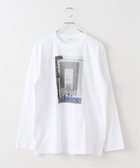 【イエナ/IENA】のIENA*Shimazaki Masahiro Photo Long T Tシャツ 人気、トレンドファッション・服の通販 founy(ファニー) ファッション Fashion レディースファッション Fashion for Women トップス・カットソー Cut & Sew Tops シャツ・ブラウス・オフィスカジュアル Elegant Blouses & Button-Ups ロングTシャツ・Tシャツ Longline T-Shirts & Tees プリント Print, Printed Pattern thumbnail ホワイト A|ID: prp329100004809783 ipo3291000000034907458