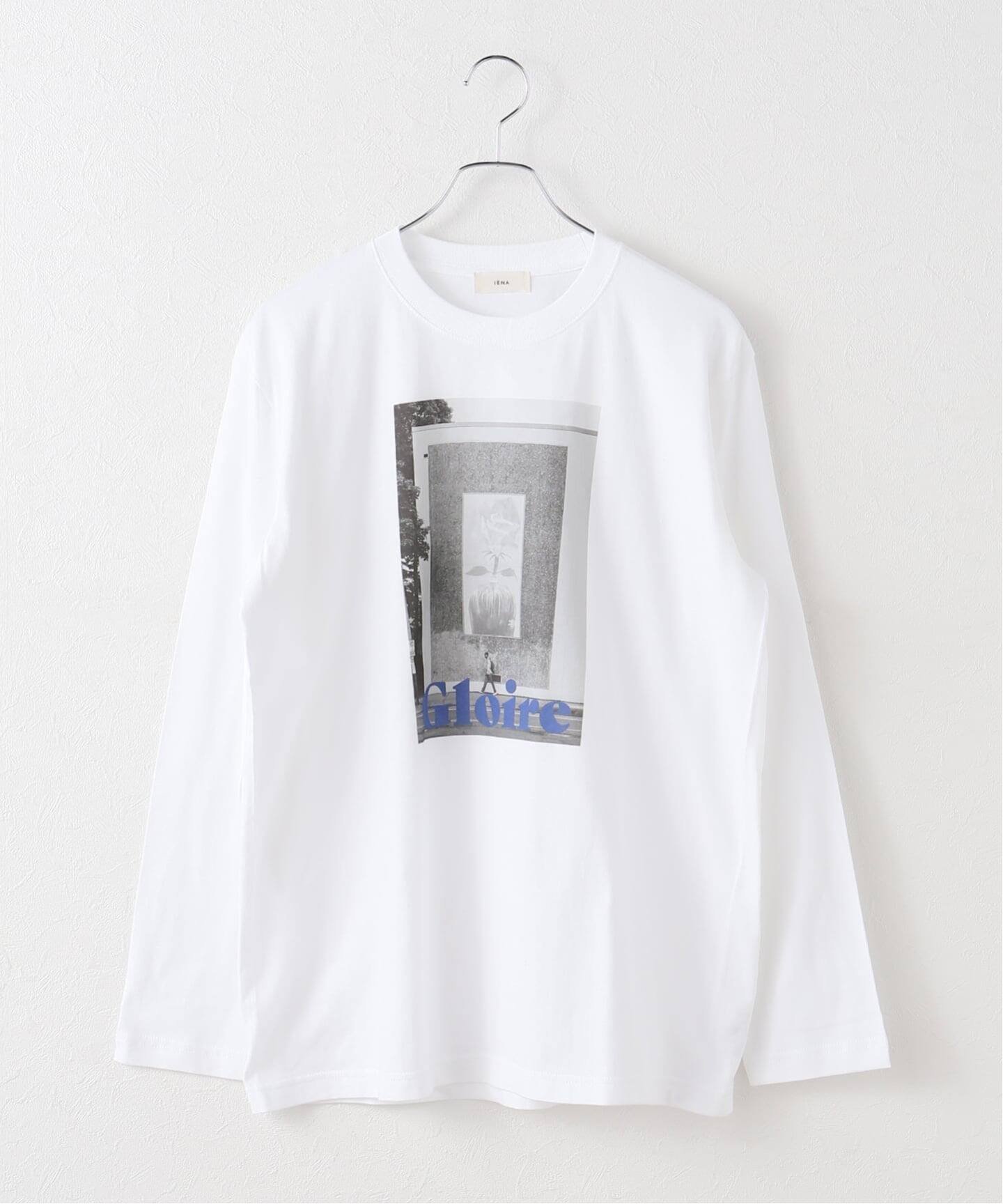 【イエナ/IENA】のIENA*Shimazaki Masahiro Photo Long T Tシャツ インテリア・キッズ・メンズ・レディースファッション・服の通販 founy(ファニー) 　ファッション　Fashion　レディースファッション　Fashion for Women　トップス・カットソー　Cut & Sew Tops　シャツ・ブラウス・オフィスカジュアル　Elegant Blouses & Button-Ups　ロングTシャツ・Tシャツ　Longline T-Shirts & Tees　プリント　Print, Printed Pattern　ホワイト A|ID: prp329100004809783 ipo3291000000034907458