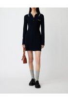 【マウジー/moussy】のLOGO CABLE KNIT ミニドレス 人気、トレンドファッション・服の通販 founy(ファニー) ファッション Fashion レディースファッション Fashion for Women トップス・カットソー Cut & Sew Tops ニット Knit Tops & Sweaters ワンピース Dresses フォーマル・パーティードレス・結婚式用ドレス Elegant & Casual Dresses カーディガン Cardigan, Knitwear キャップ Cap, Baseball Cap クラシック Classic, Timeless Style ショーツ Shorts, Short Pants スポーツ Sports, Activewear スラックス Slacks, Dress Pants ドレス Dress, One-Piece 人気 Popular, Best Seller バランス Balance, Style Balance フィット Fit, Slim Fit ボトム Bottoms, Lower Wear リラックス Relax, Relaxed Fit 再入荷 Restock / Back in Stock おすすめ Recommended / Our Picks thumbnail NVY|ID: prp329100004809785 ipo3291000000034907466