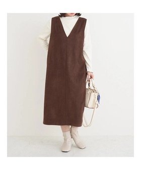 【ジェイ アンド シュプール/Re J&SUPURE】のSET Vネックジャンパースカート×配色メローハイネックインナー 人気、トレンドファッション・服の通販 founy(ファニー) ファッション Fashion レディースファッション Fashion for Women スカート Skirts アクセサリー Fashion Accessories インナー Innerwear カーディガン Cardigan, Knitwear ハイネック High Neck, Mock Neck ベーシック Basic, Essential ポケット Pocket, Pocket Detail |ID:prp329100004809811