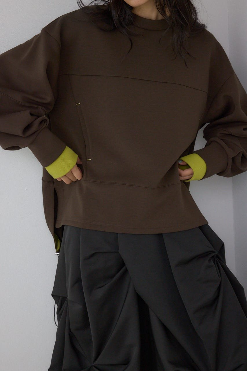 【アズール バイ マウジー/AZUL by moussy】の【PLUS】レイヤードダンボールトップス インテリア・キッズ・メンズ・レディースファッション・服の通販 founy(ファニー) ファッション Fashion レディースファッション Fashion for Women トップス・カットソー Cut & Sew Tops カットソー Cut and Sewn Top シンプル Simple, Minimal KHA|ID: prp329100004809816 ipo3291000000034907731