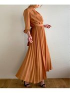 【ジュノア/JUNOAH】のパフスリーブウエストマークワンピース 人気、トレンドファッション・服の通販 founy(ファニー) ファッション Fashion レディースファッション Fashion for Women ワンピース Dresses thumbnail ベージュ|ID: prp329100004809822 ipo3291000000034907795