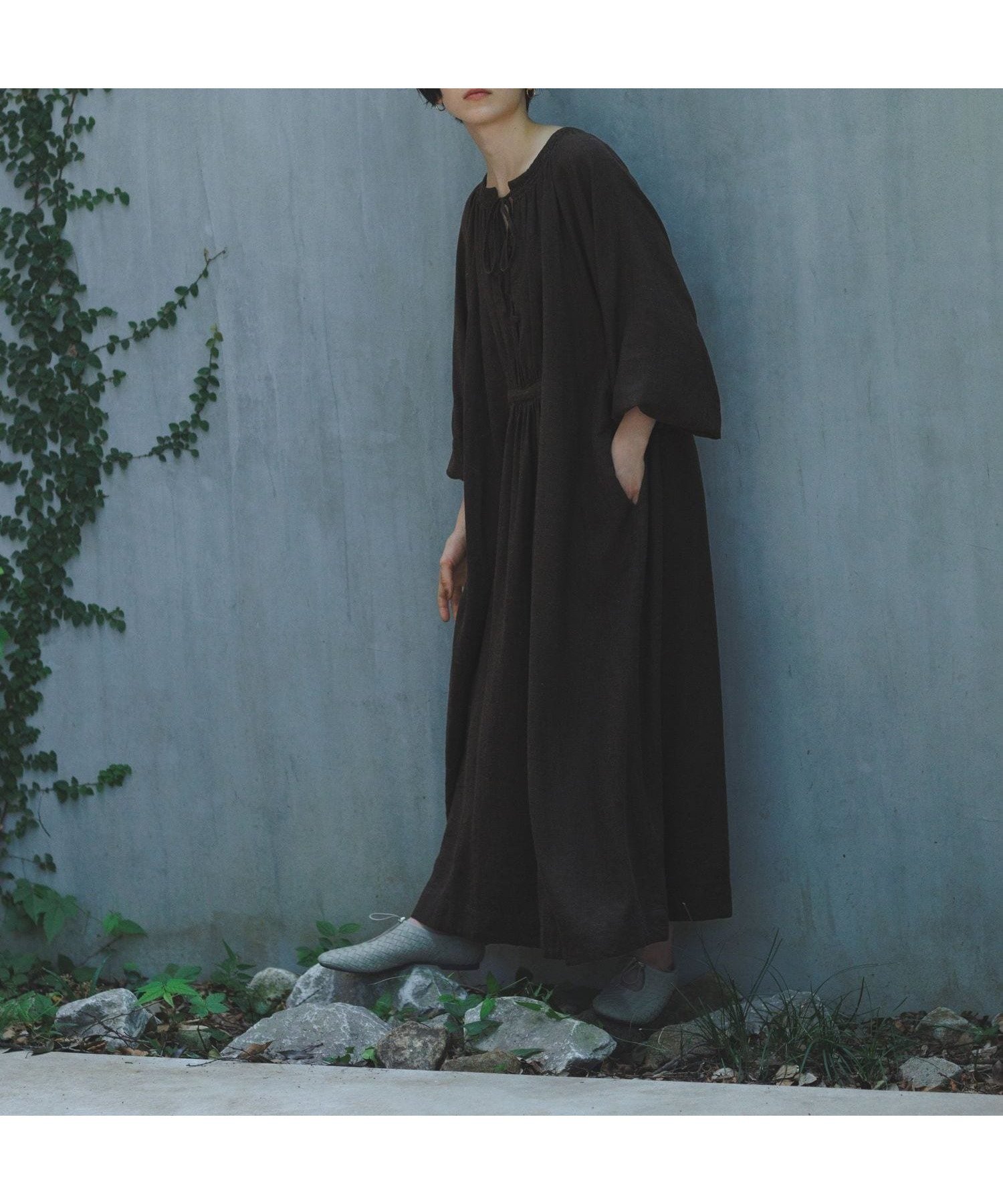 【スタディオ クリップ/studio CLIP】の《natural by clip》シャンブレーパフワンピース プチサイズあり 人気、トレンドファッション・服の通販 founy(ファニー) ファッション Fashion レディースファッション Fashion for Women ワンピース Dresses おすすめ Recommended / Our Picks カーディガン Cardigan, Knitwear ギャザー Gathered, Ruffled シャーリング Shirring, Ruched ジャケット Jacket, Outerwear リネン Linen, Linen Fabric リボン Ribbon, Bow 秋 Autumn other-1|ID: prp329100004809826 ipo3291000000034907831