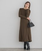 【ピエロ/Pierrot】のドルマンスリーブフレアワンピース 人気、トレンドファッション・服の通販 founy(ファニー) ファッション Fashion レディースファッション Fashion for Women ワンピース Dresses シンプル Simple, Minimal フレア Flare, Flared ロング Long, Long-Length 切替 Switching, Contrast Panel thumbnail モカ|ID: prp329100004809839 ipo3291000000034907977