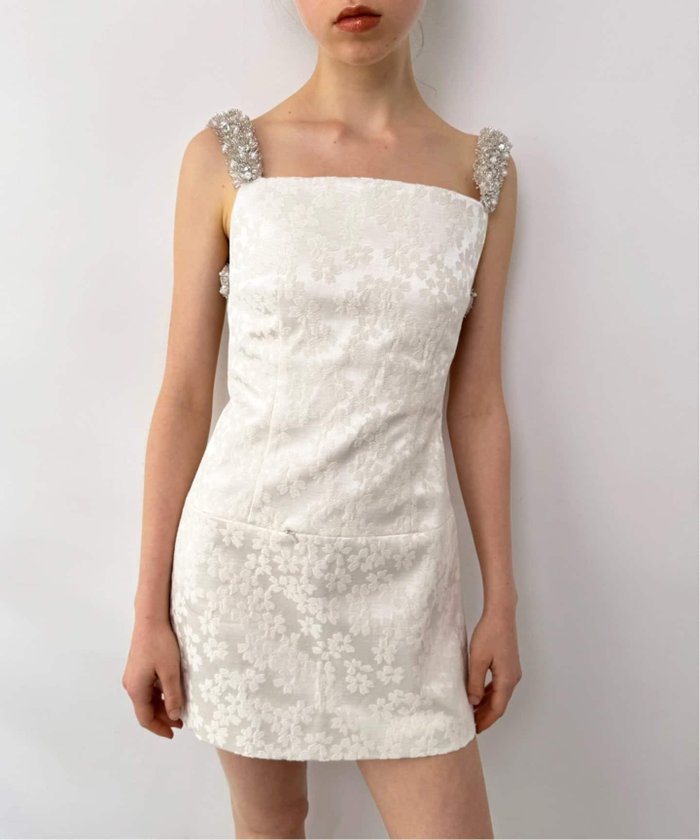 【エディット フォー ルル/edit.for LuLu】の【SANDY LIANG / サンディ・リアング】BIANCO DRESS インテリア・キッズ・メンズ・レディースファッション・服の通販 founy(ファニー) https://founy.com/ ファッション Fashion レディースファッション Fashion for Women ワンピース Dresses フォーマル・パーティードレス・結婚式用ドレス Elegant & Casual Dresses ガーリー Girly, Feminine Style シルバー Silver, Metallic Silver スマート Smart, Elegant トレンド Trend, Trending Now ドレス Dress, One-Piece ニューヨーク New York, NYC Style バランス Balance, Style Balance パール Pearl, Pearl Accent ビジュー Bijou, Jewel-like Accent フロント Front, Front Design ポケット Pocket, Pocket Detail モチーフ Motif, Design Theme 再入荷 Restock / Back in Stock おすすめ Recommended / Our Picks 2025年 2025 2025春夏・S/S Spring/Summer 2025 SS25 |ID: prp329100004809842 ipo3291000000034907985