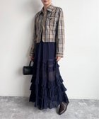 【エディット フォー ルル/edit.for LuLu】のティアード キャミソールドレス ネイビー|ID: prp329100004809844 ipo3291000000034907992