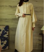 【アイモハ/aimoha】のaimoha/ニュアンスカラースタンドカラーワンピース ベージュ系その他|ID: prp329100004809856 ipo3291000000035153666