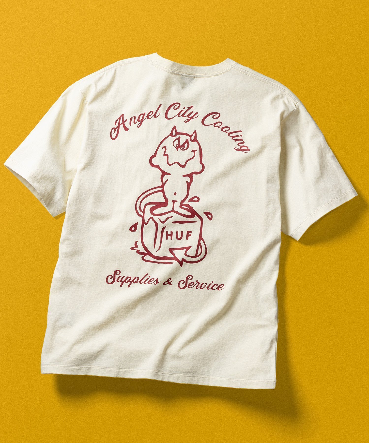 【ハフ/HUF】のSUPPLIES SERVICE TEE / HUF ハフ Tシャツ 半袖 インテリア・キッズ・メンズ・レディースファッション・服の通販 founy(ファニー) ファッション Fashion レディースファッション Fashion for Women トップス・カットソー Cut & Sew Tops シャツ・ブラウス・オフィスカジュアル Elegant Blouses & Button-Ups ロングTシャツ・Tシャツ Longline T-Shirts & Tees アクセサリー Fashion Accessories ウォッシュ Washed Finish クラシック Classic, Timeless Style サマー Summer, Summer Style ジャカード/ジャガード Jacquard, Woven Pattern パターン Pattern, Design Print プリント Print, Printed Pattern 半袖 Short Sleeve, Half Sleeve 定番 Standard, Basic Item 軽量 Lightweight, Ultra Light NATURAL|ID: prp329100004810068 ipo3291000000034911802