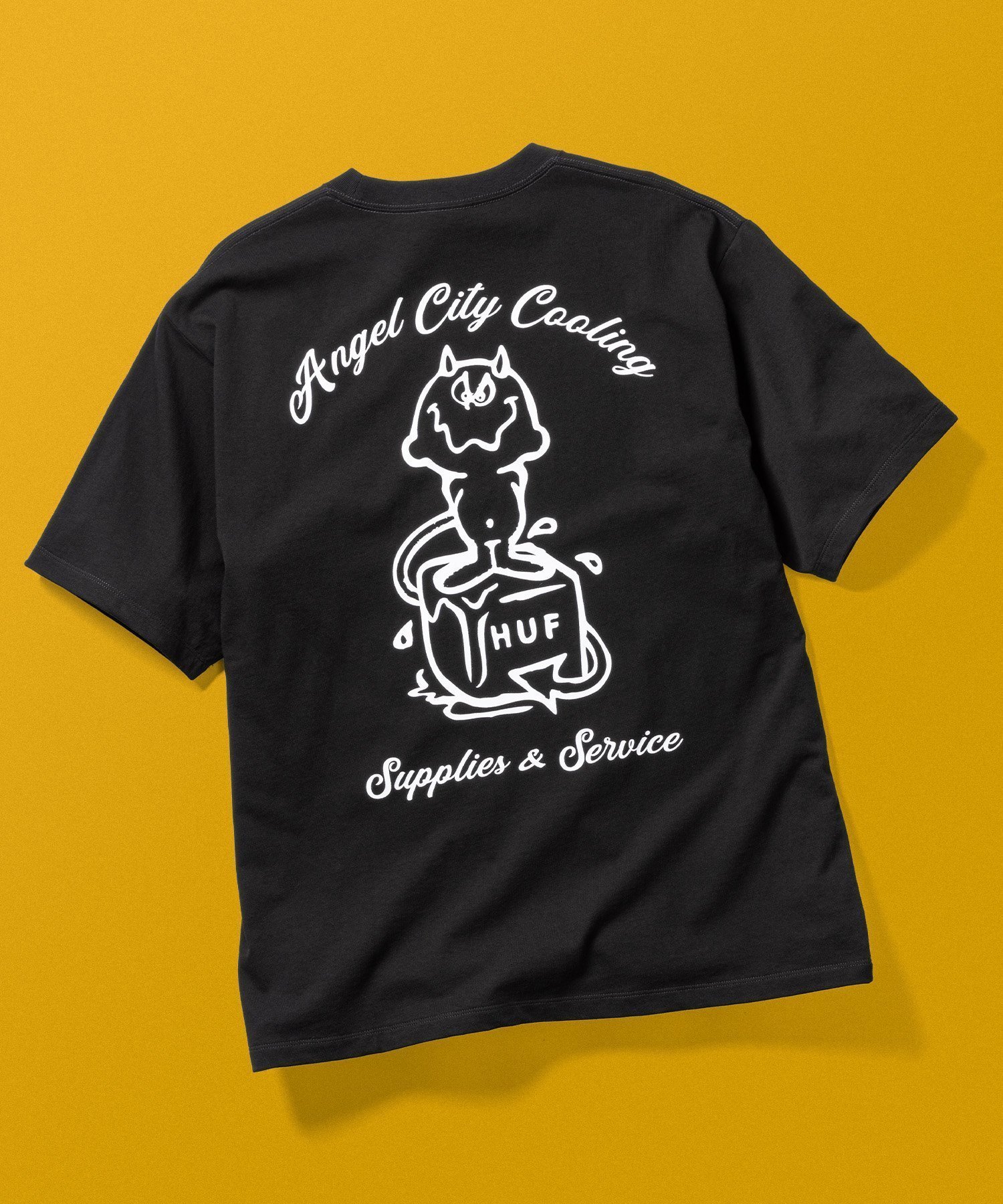 【ハフ/HUF】のSUPPLIES SERVICE TEE / HUF ハフ Tシャツ 半袖 インテリア・キッズ・メンズ・レディースファッション・服の通販 founy(ファニー) ファッション Fashion レディースファッション Fashion for Women トップス・カットソー Cut & Sew Tops シャツ・ブラウス・オフィスカジュアル Elegant Blouses & Button-Ups ロングTシャツ・Tシャツ Longline T-Shirts & Tees アクセサリー Fashion Accessories ウォッシュ Washed Finish クラシック Classic, Timeless Style サマー Summer, Summer Style ジャカード/ジャガード Jacquard, Woven Pattern パターン Pattern, Design Print プリント Print, Printed Pattern 半袖 Short Sleeve, Half Sleeve 定番 Standard, Basic Item 軽量 Lightweight, Ultra Light BLACK|ID: prp329100004810068 ipo3291000000034911805