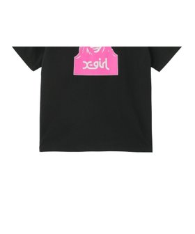 【エックスガール/X-girl】のFACE S/S TEE X-girl 人気、トレンドファッション・服の通販 founy(ファニー) ファッション Fashion レディースファッション Fashion for Women デニム Denim, Jeans Material フロント Front, Front Design プリント Print, Printed Pattern ベーシック Basic, Essential ワンポイント One Point, Statement Accent 今季 This Season, Current Season 半袖 Short Sleeve, Half Sleeve 夏 Summer 定番 Standard, Basic Item S/S・春夏 SS, Spring/Summer, Warm Season |ID:prp329100004810088