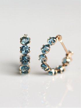 【キュイキュイ/cui-cui】のK10YG 人気、トレンドファッション・服の通販 founy(ファニー) ファッション Fashion レディースファッション Fashion for Women イエロー Yellow ジュエリー Jewelry, Accessories ストーン Stone, Gem-Like フープ Hoop, Hoop Earrings ロンドン London Style, British Inspired クリスマス X'mas Christmas / X'mas ギフト プレゼント Gift / Present |ID:prp329100004810121