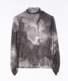 【アイモハ/aimoha】のaimoha -select-/アート配色透け感カットソー 人気、トレンドファッション・服の通販 founy(ファニー) ファッション Fashion レディースファッション Fashion for Women トップス・カットソー Cut & Sew Tops カットソー・ベーシックTシャツ Cut-and-Sewn Tops / Stretch Tees & Basics カットソー Cut and Sewn Top シアー Sheer, See-Through thumbnail ブラック|ID: prp329100004810130 ipo3291000000034912351