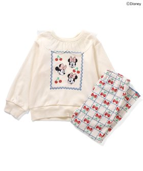 【エフオー オンラインストア/F.O.Online Store / KIDS】の【リンク】ディズニーキャラクター ミニーマウス セットアップ 人気、トレンドファッション・服の通販 founy(ファニー) ファッション Fashion キッズファッション Fashion for Kids カラフル Colorful Design キャラクター Character, Licensed Characters セットアップ Set-Up, Coordinated Outfit パジャマ Pajamas, Sleepwear 人気 Popular, Best Seller |ID:prp329100004810158