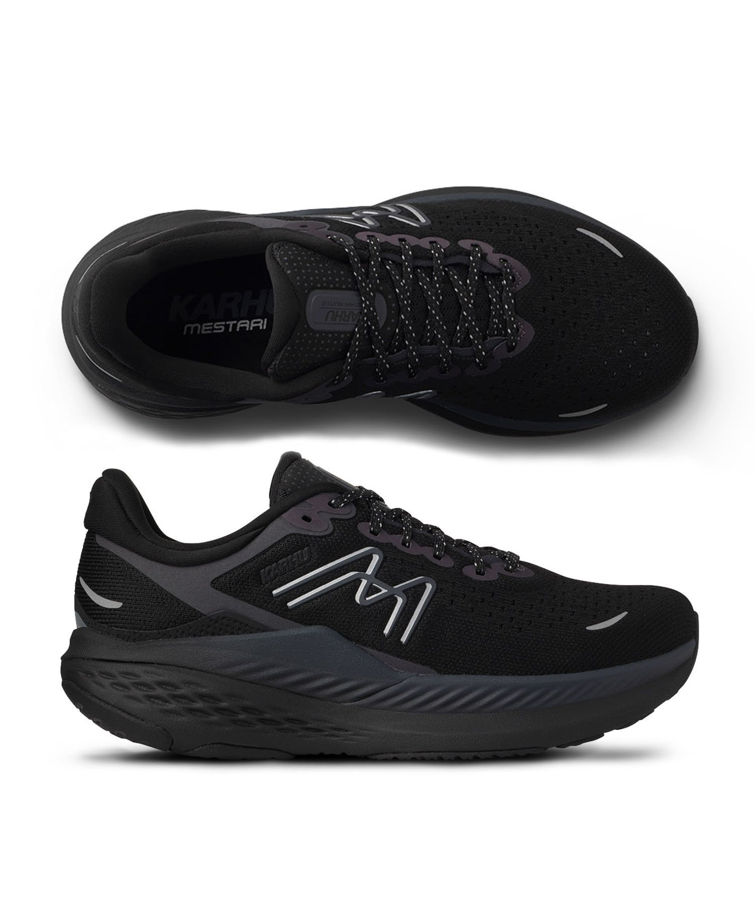 【カルフ/KARHU】のKarhu(カルフ) WOMEN S Mestari Run 1.5 SNEAKER スニーカー ランニング インテリア・キッズ・メンズ・レディースファッション・服の通販 founy(ファニー) ファッション Fashion レディースファッション Fashion for Women クッション Cushion, Throw Pillow スニーカー Sneakers, Trainers ランニング Running, Running Wear, Activewear, Jogging ブラック/ブラック|ID: prp329100004810167 ipo3291000000034912574