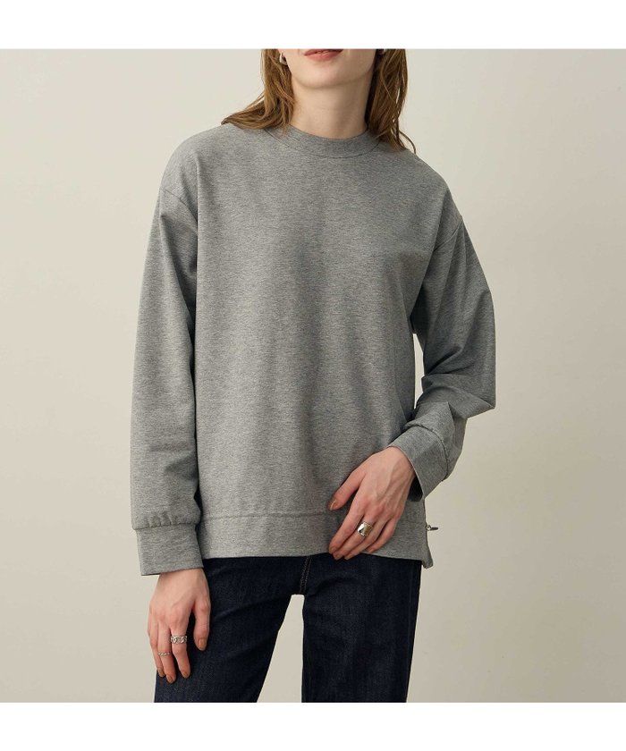 【ルスークホリデー/LE SOUK HOLIDAY】のドロストプルオーバー インテリア・キッズ・メンズ・レディースファッション・服の通販 founy(ファニー) https://founy.com/ ファッション Fashion レディースファッション Fashion for Women トップス・カットソー Cut & Sew Tops カジュアルプルオーバー・ニットトップス Pullovers & Knit Tops / Casual Pullovers ドローストリング Drawstring, Pull Cord |ID: prp329100004810174 ipo3291000000034912706