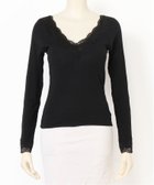 【リップサービス/LIP SERVICE】のLIP SERVICE/2way warm ヒートインナー 人気、トレンドファッション・服の通販 founy(ファニー) ファッション Fashion レディースファッション Fashion for Women インナー Innerwear フィット Fit, Slim Fit レース Lace, Lace Fabric thumbnail ブラック|ID: prp329100004810176 ipo3291000000034912725