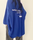 【ミニミニストア/miniministore】のオーバーサイズ 英文字ロゴ 半袖Tシャツ ロイヤルブルー|ID: prp329100004810195 ipo3291000000034912971