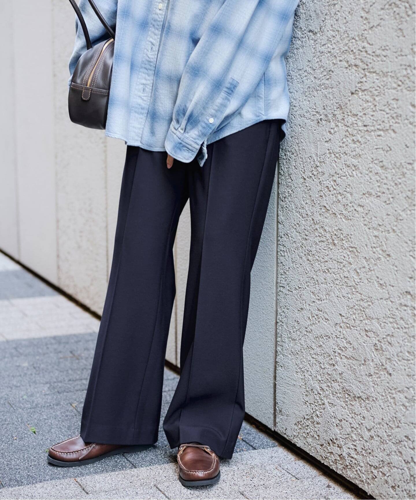 【フレームワーク/FRAMeWORK】の≪WEB限定 / 追加 ≫裏起毛フレアパンツ 6 インテリア・キッズ・メンズ・レディースファッション・服の通販 founy(ファニー) ファッション Fashion レディースファッション Fashion for Women パンツ Pants & Trousers ストレッチ Stretch, Stretchy Fabric なめらか Smooth, Silky Texture フレア Flare, Flared A/W・秋冬 Autumn/Winter 再入荷 Restock / Back in Stock ネイビー|ID: prp329100004810301 ipo3291000000034914066