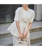 【プロポーション ボディドレッシング/PROPORTION BODY DRESSING】のニュアンス釦ツイードジレ 25AW 人気、トレンドファッション・服の通販 founy(ファニー) ファッション Fashion レディースファッション Fashion for Women アウター Coat / Outerwear Collection トップス・カットソー Cut & Sew Tops ベスト&ジレ / 重ね着スタイル Vests & Gilets 2025年 2025 2025-2026秋冬・A/W Autumn/Winter 2025–26 AW25–26 キラキラ Sparkly, Glittery ツイード Twill, Twill Weave ペプラム Peplum, Flared Hem thumbnail エクリュ1|ID: prp329100004810315 ipo3291000000034914243