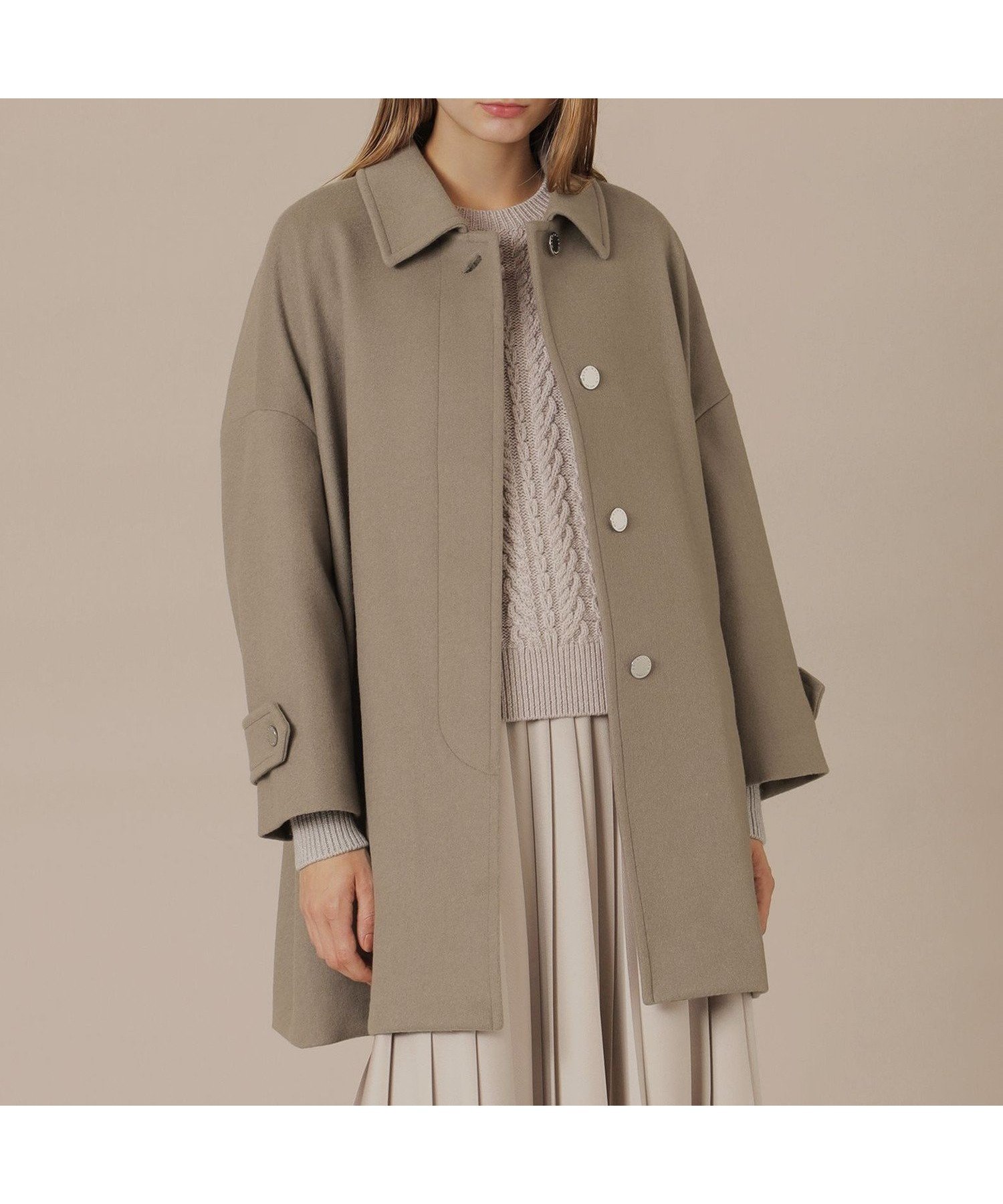 【マッキントッシュ ロンドン/MACKINTOSH LONDON】の【Precious12月号】【ROSLEY/ロズリー】ぺコラム圧縮ビーバーステンカラーコート インテリア・キッズ・メンズ・レディースファッション・服の通販 founy(ファニー) 雑誌掲載アイテム Magazine Picks & Fashion Features ファッション雑誌 Fashion Magazines プレシャス Precious ファッション Fashion レディースファッション Fashion for Women アウター Coat / Outerwear Collection コート・ロングコート・ピーコート Long Coats, Peacoats & More 12月号 December Issue インナー Innerwear ドロップ Drop Shoulder, Dropped Style ボトム Bottoms, Lower Wear 冬 Winter / This Winter 定番 Standard, Basic Item 秋 Autumn 雑誌 Magazine, Fashion Magazine ブラウン|ID: prp329100004810319 ipo3291000000034914269