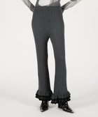 【プランク プロジェクト/PRANK PROJECT】のフリルヘムニットパンツ 人気、トレンドファッション・服の通販 founy(ファニー) ファッション Fashion レディースファッション Fashion for Women パンツ Pants & Trousers おすすめ Recommended / Our Picks シルク Silk, 100% Silk フリル Frill, Ruffle thumbnail C.GRY|ID: prp329100004810321 ipo3291000000034914281