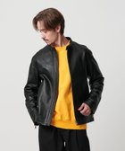 【ビューティ&ユース ユナイテッドアローズ/BEAUTY&YOUTH / UNITED ARROWS / MEN】のシープレザー シングル ライダース ジャケット 人気、トレンドファッション・服の通販 founy(ファニー) ファッション Fashion メンズファッション Fashion for Men コンパクト Compact, Small Size ジャケット Jacket, Outerwear スタイリッシュ Stylish, Fashionable スタンダード Standard, Basic スマート Smart, Elegant フィット Fit, Slim Fit ベーシック Basic, Essential ポケット Pocket, Pocket Detail ライダース Riders ライダースジャケット Riders, Biker Jacket おすすめ Recommended / Our Picks エレガント 上品 Elegant thumbnail BLACK|ID: prp329100004810326 ipo3291000000034914385