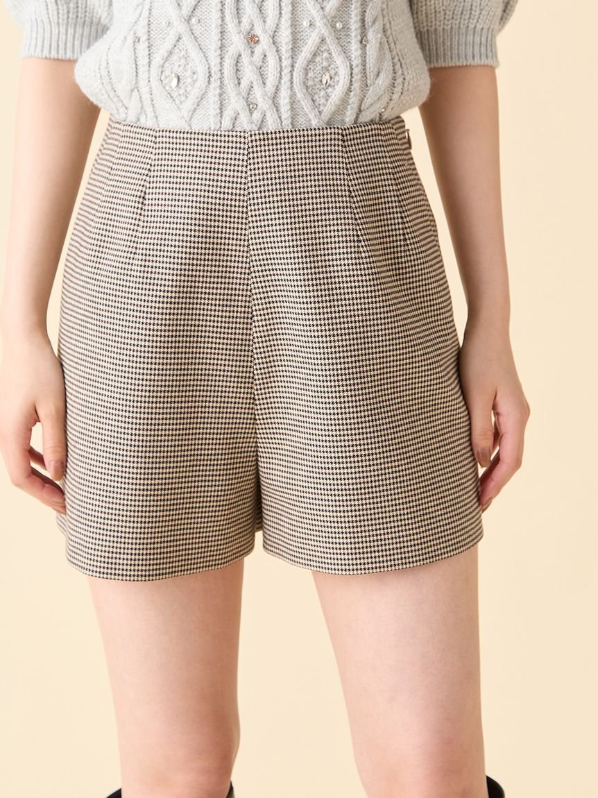 【リリーブラウン/Lily Brown】のミニマルショートパンツ インテリア・キッズ・メンズ・レディースファッション・服の通販 founy(ファニー) 　ファッション　Fashion　レディースファッション　Fashion for Women　パンツ　Pants & Trousers　ショートパンツ・ハーフパンツ　High-Waisted & Relaxed Shorts　コンパクト　Compact, Small Size　シンプル　Simple, Minimal　スマート　Smart, Elegant　バランス　Balance, Style Balance　CHECK[931]|ID: prp329100004810347 ipo3291000000034914615