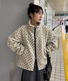 【ディスコート/Discoat】の【umm.】WEB限定パイピングボアジャケット 人気、トレンドファッション・服の通販 founy(ファニー) ファッション Fashion レディースファッション Fashion for Women アウター Coat / Outerwear Collection レディースジャケット・軽アウター Jackets おすすめ Recommended / Our Picks ショート Short, Short Length スタンド Stand Collar, Upright Stand デニム Denim, Jeans Material ドット Polka Dot, Dot Pattern パイピング Piping, Trim Design ミドル Middle Length, Mid Height thumbnail ベージュ|ID: prp329100004810364 ipo3291000000034914756