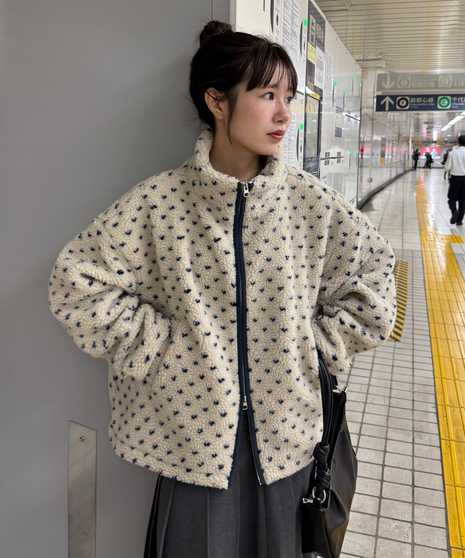 【ディスコート/Discoat】の【umm.】WEB限定パイピングボアジャケット インテリア・キッズ・メンズ・レディースファッション・服の通販 founy(ファニー) ファッション Fashion レディースファッション Fashion for Women アウター Coat / Outerwear Collection レディースジャケット・軽アウター Jackets おすすめ Recommended / Our Picks ショート Short, Short Length スタンド Stand Collar, Upright Stand デニム Denim, Jeans Material ドット Polka Dot, Dot Pattern パイピング Piping, Trim Design ミドル Middle Length, Mid Height ベージュ|ID: prp329100004810364 ipo3291000000034914756