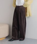 【ローリーズファーム/LOWRYS FARM】のコーデュロイワイドパンツ 人気、トレンドファッション・服の通販 founy(ファニー) ファッション Fashion レディースファッション Fashion for Women パンツ Pants & Trousers おすすめ Recommended / Our Picks コーデュロイ Corduroy, Cord Fabric ダブル Double, Double-Breasted ルーズ Loose, Oversized ワイド Wide, Wide Fit thumbnail チャコールグレー|ID: prp329100004810369 ipo3291000000034914783